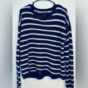 Women's US Polo Assn. Pullover Striped Sweater | Size Large